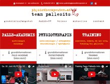 Tablet Screenshot of physiotherapeuten.at